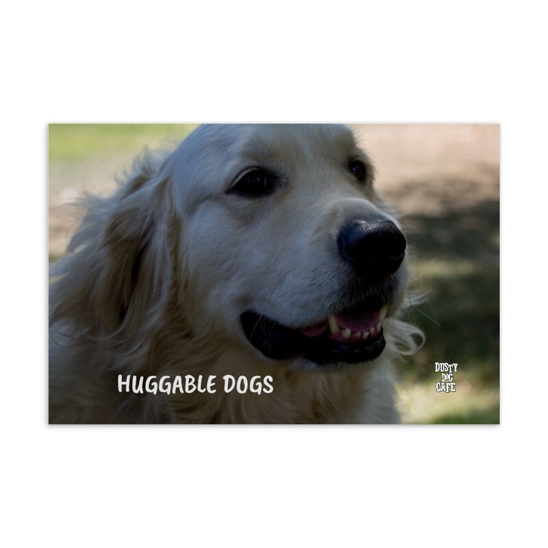 'Huggable Dogs' - Standard Postcard
