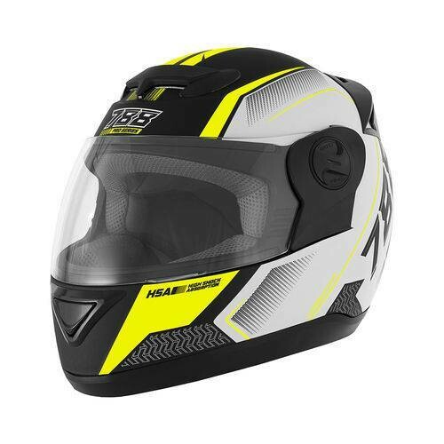 Capacete Fechado Pro Tork Evolution 788 G6 Pro Series Tech Preto/amarelo