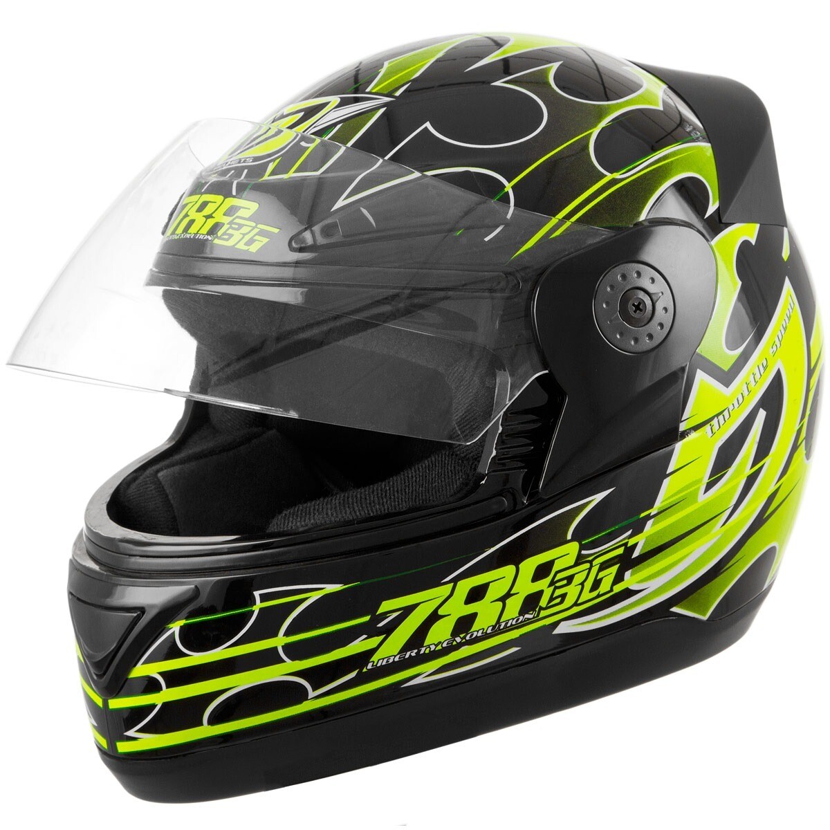 CAPACETE PROTORK EVOLUTION 3G THROTTLE SPEED 60 PTO/AMAR