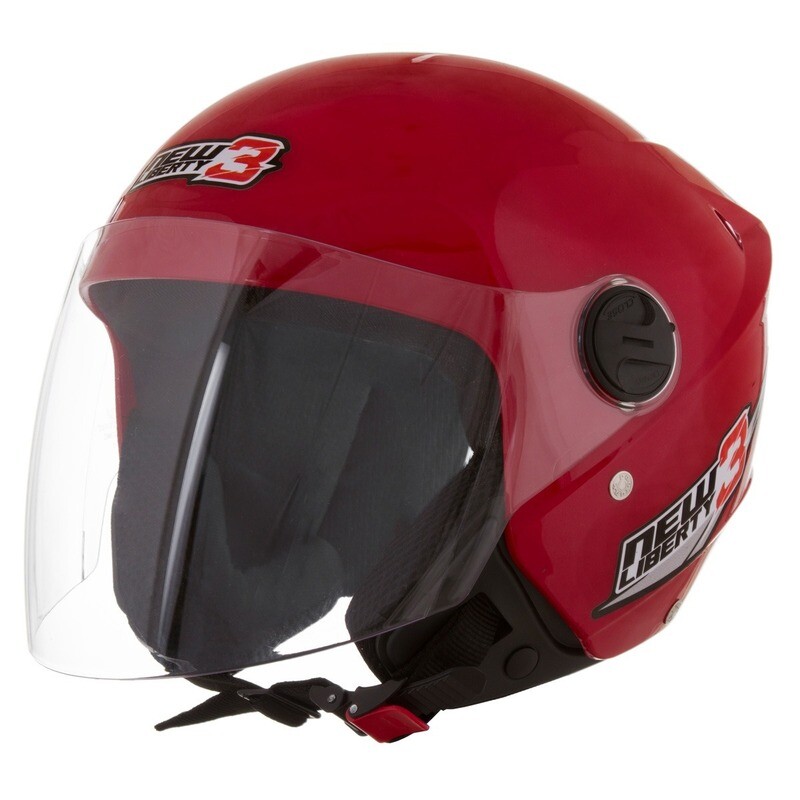 CAPACETE TORK LIBERTY THREE (NEW) 58 VERMELHO