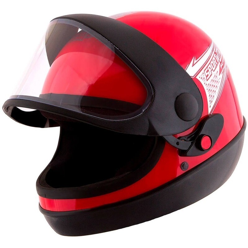 Capacete Sport Moto Automático (tamanho 56 58 e 60)