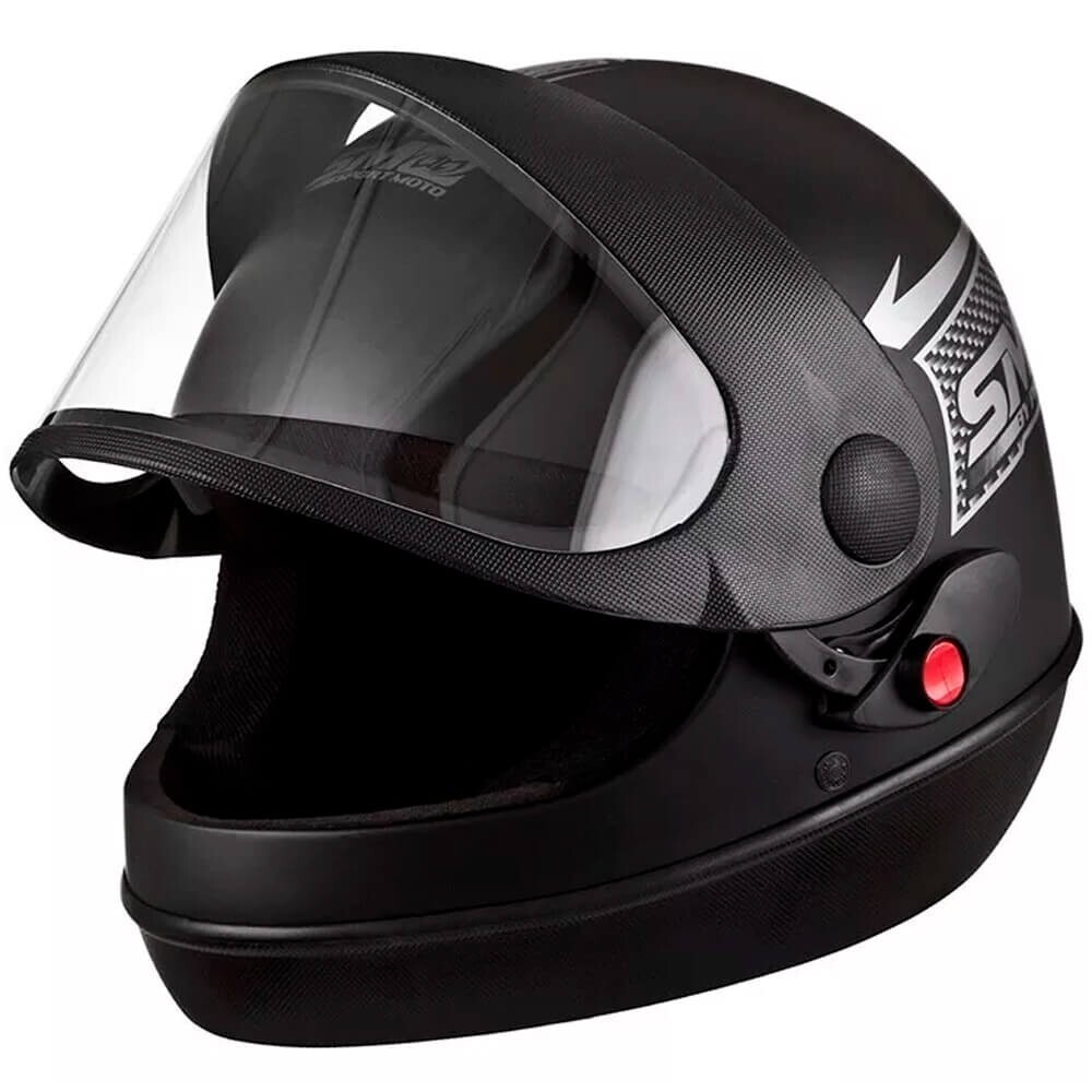 Capacete Sport Moto Automático (tamanho 56 58 e 60)