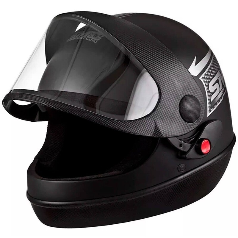 Capacete Sport Moto Automático (tamanho 56 58 e 60)