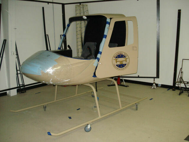 Bell 206B Fiberglass Cockpit Shell Bell 206B Fiberglass Cockpit Shell