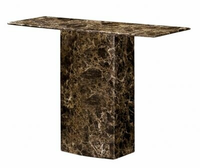 Kimberely Natural Stone Marble 110cm Console Table