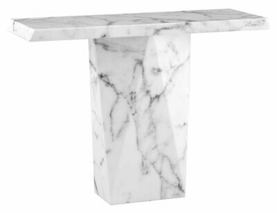 Rioja Natural Stone Marble 110cm Console Table