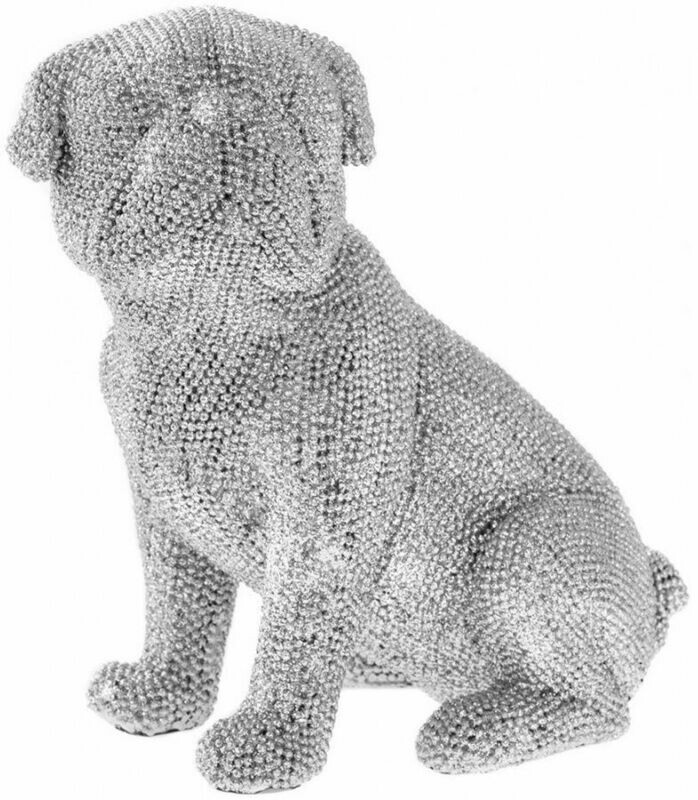 Glitter Sparkle Sitting Nu The Pug