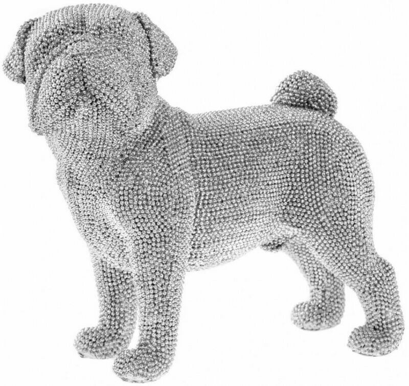 Glitter Sparkle Standing Nu The Pug
