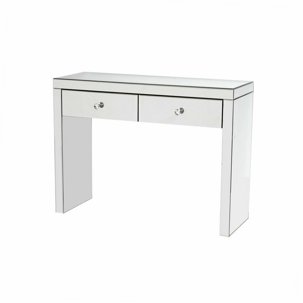 Yasmina Mirrored Glass Console Dressing Table