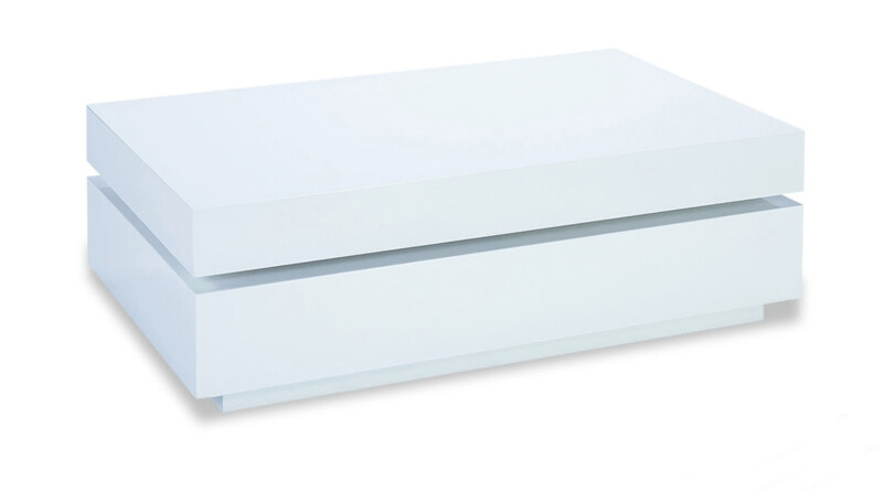 100cm Miami White Gloss Coffee Table