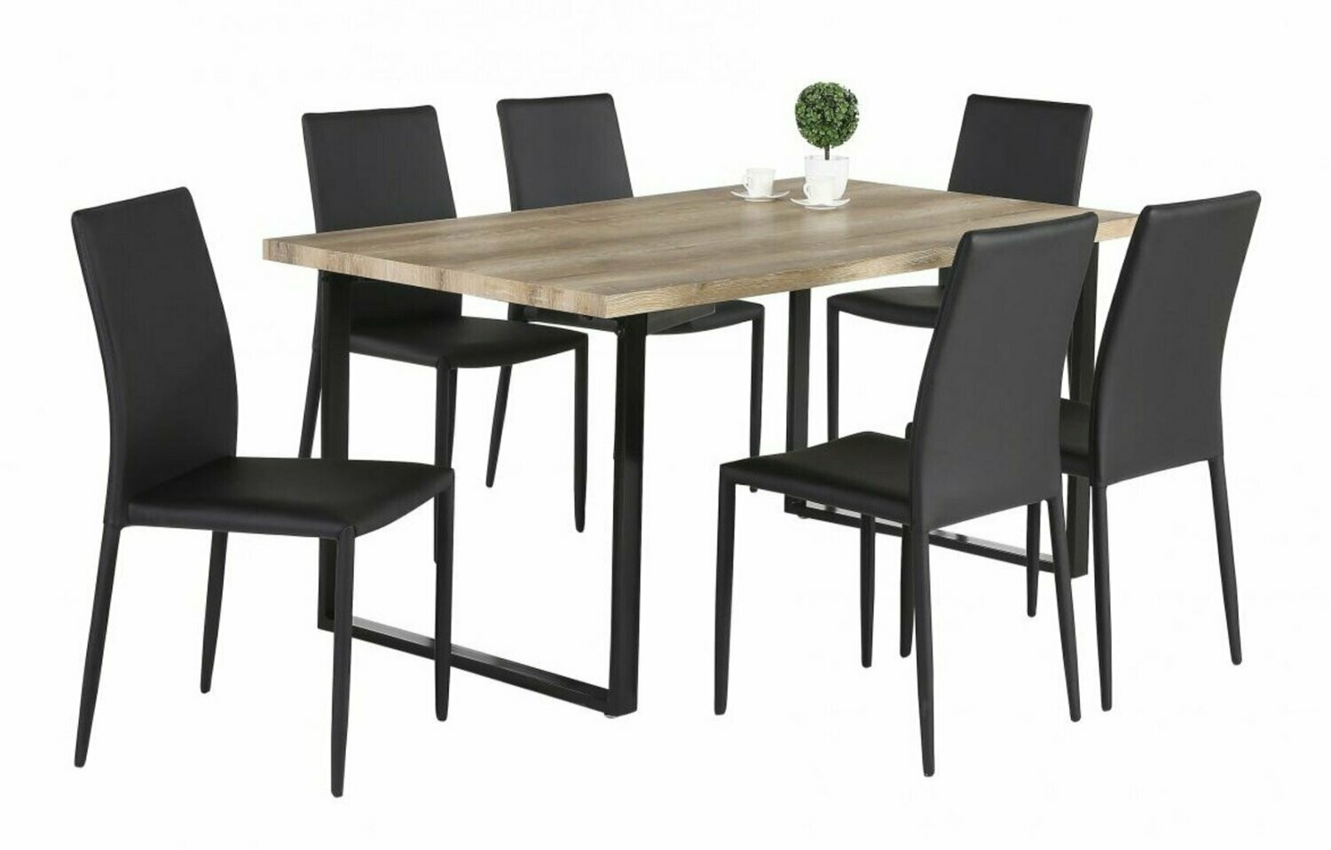 Felixstowe Oak Effect 160cm Dining Table