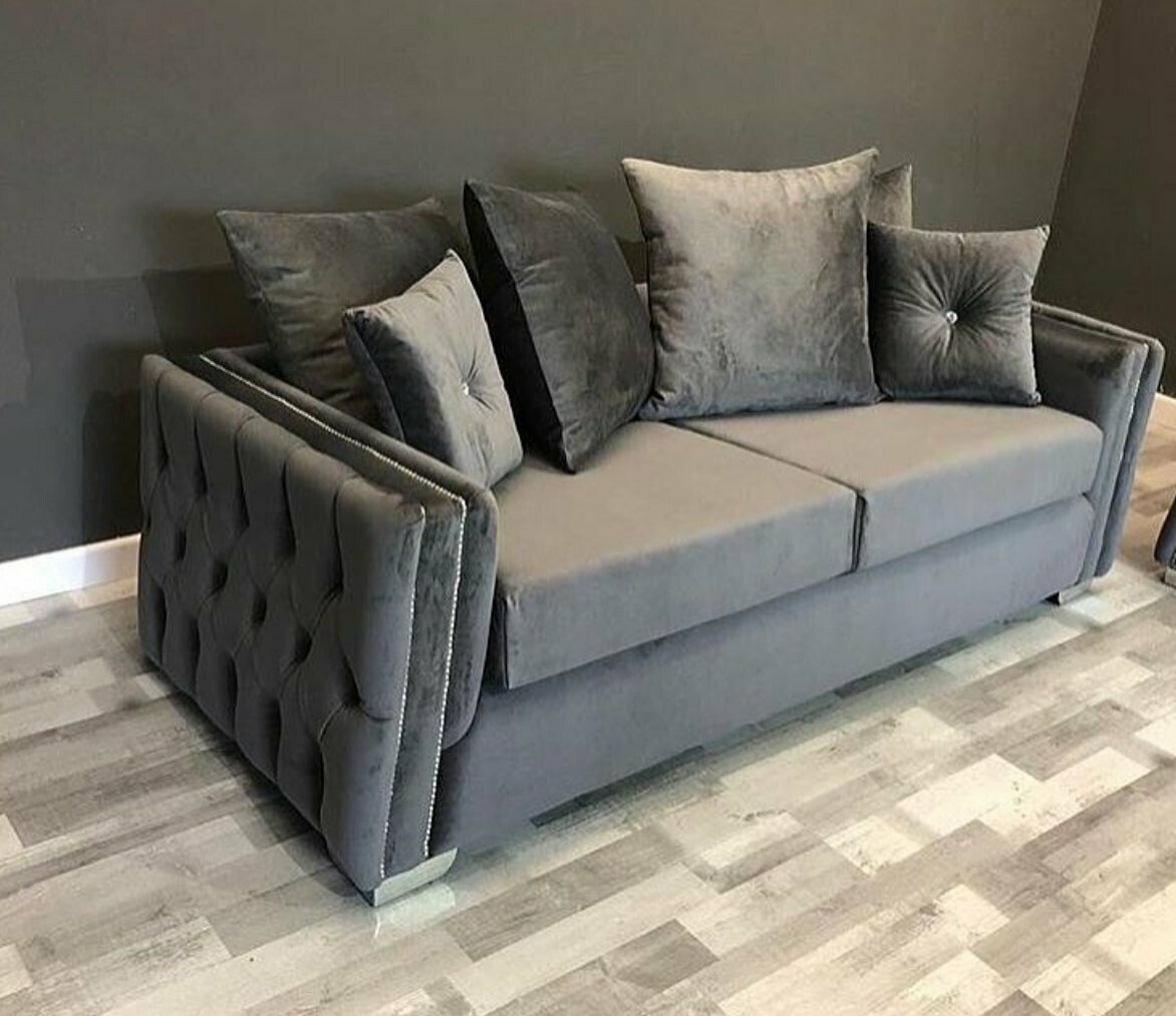 French online velvet sofa