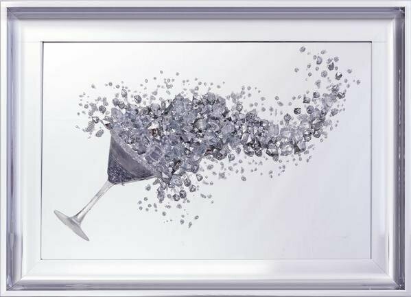 3D 004 Mirror Frame Wall Art 40cm x 60cm