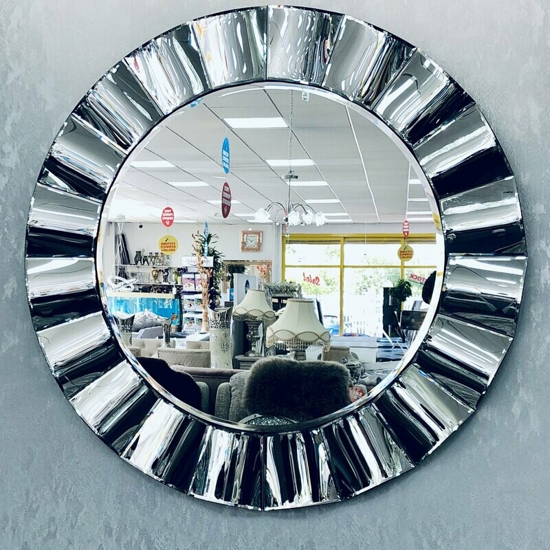 Laurene Curved Wall Mirror Mirror Laurene Curved Wall Mirror Mirror