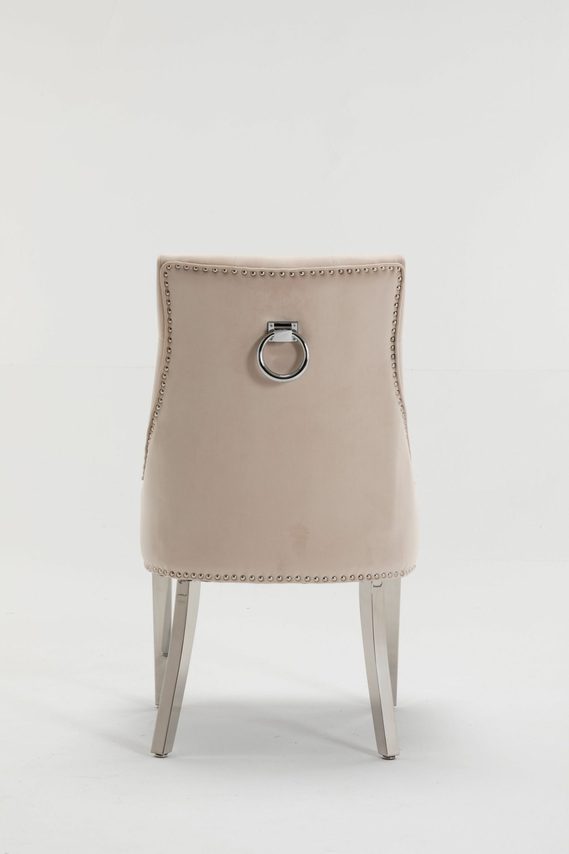 Cream knocker sale back chairs
