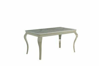 Laveda 140cm White Marble Dining Table