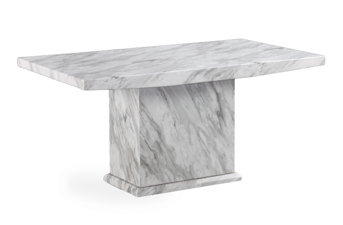 Caceres 180cm Grey Marble Dining Table