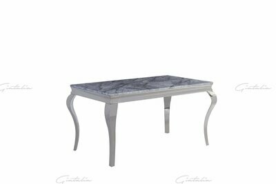 Laveda 160cm Grey Marble Dining Table