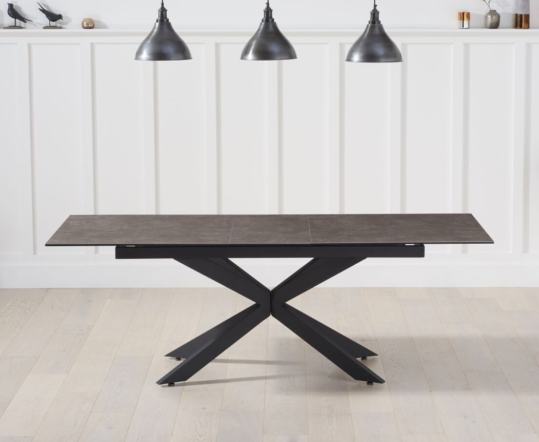 Britolli 180cm Extending Mink Ceramic Dining Table