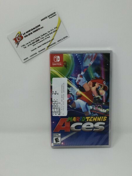 Mario Tennis Aces (usagé)