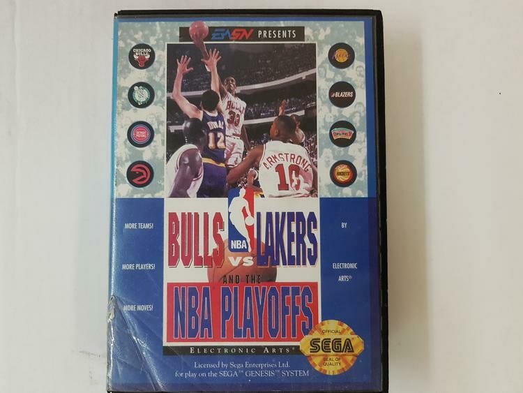 Bulls vs Lakers and the NBA Playoffs (usagé)
