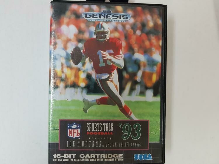 Sports Talk Football '93 Starring Joe Montana