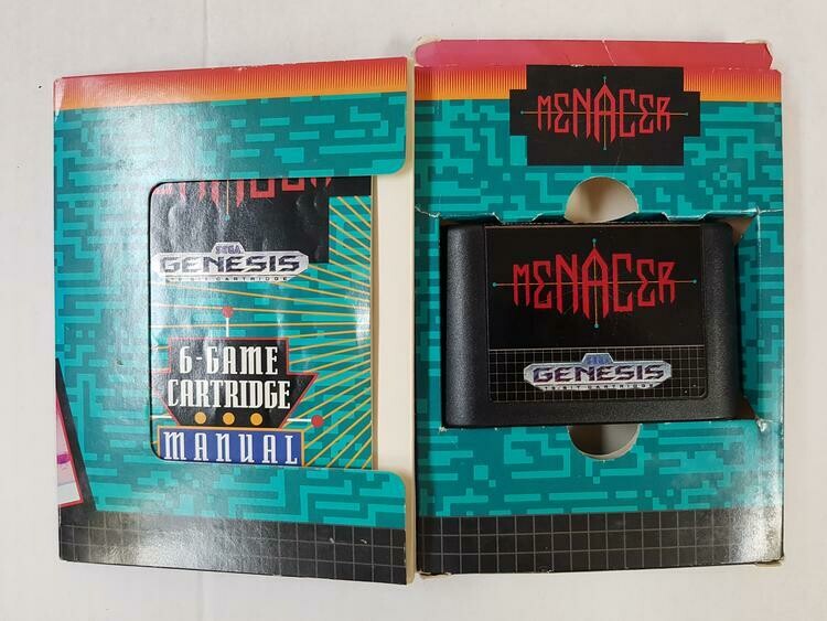 Menacer: 6-Game Cartridge [Cardboard Box] (usagé)