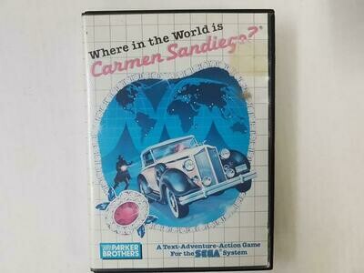 Where in the World is Carmen Sandiego NO MANUAL (usagé)
