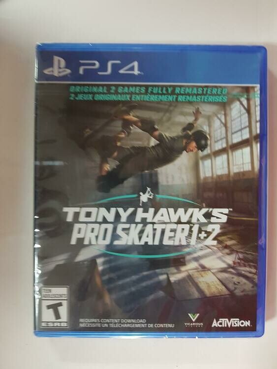 Tony hawk's pro skater 1 et 2
