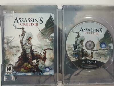 Assassin's Creed III Steelbook (usagé)