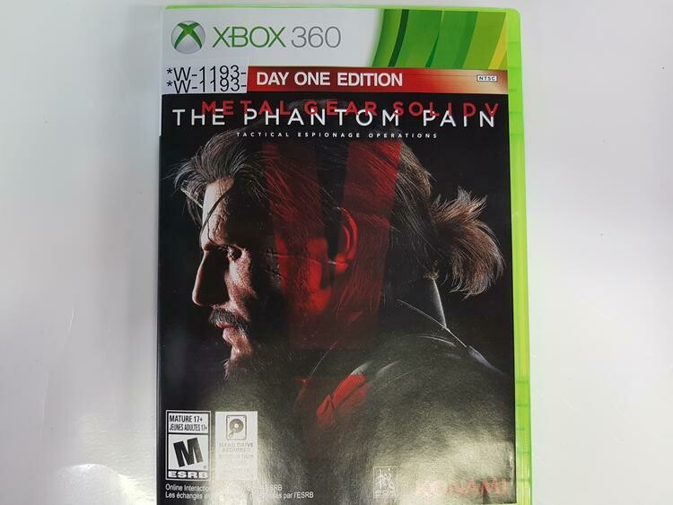 Metal Gear Solid V: The Phantom Pain [Day One] no manual (usagé)