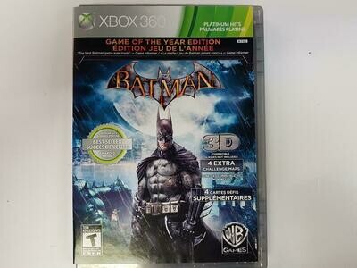 Batman: Arkham Asylum [Game of the Year]