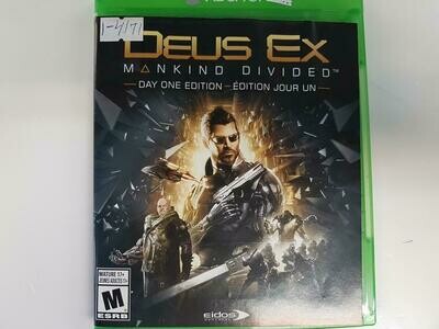 Deus Ex: Mankind Divided (usagé)