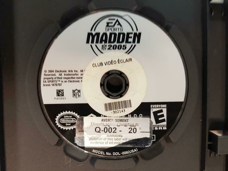 Madden 2005 LOOSE (usagé)