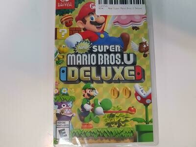 New Super Mario Bros U Deluxe (usagé)