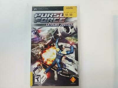 Pursuit Force Extreme Justice No Manual (usagé)