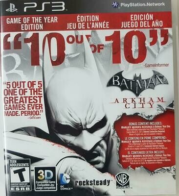 Batman: Arkham City [Game of the Year] (usagé)