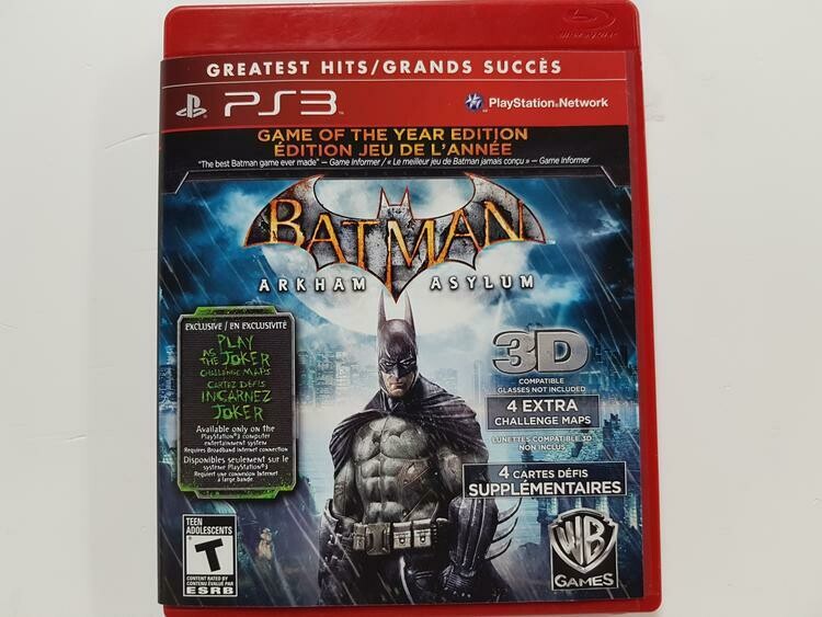 Batman: Arkham Asylum [Game of the Year] (usagé)