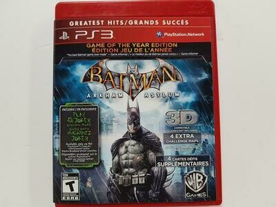 Batman: Arkham Asylum [Game of the Year] (usagé)