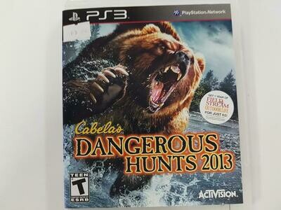 Cabela&#39;s Dangerous Hunts 2013 (usagé)