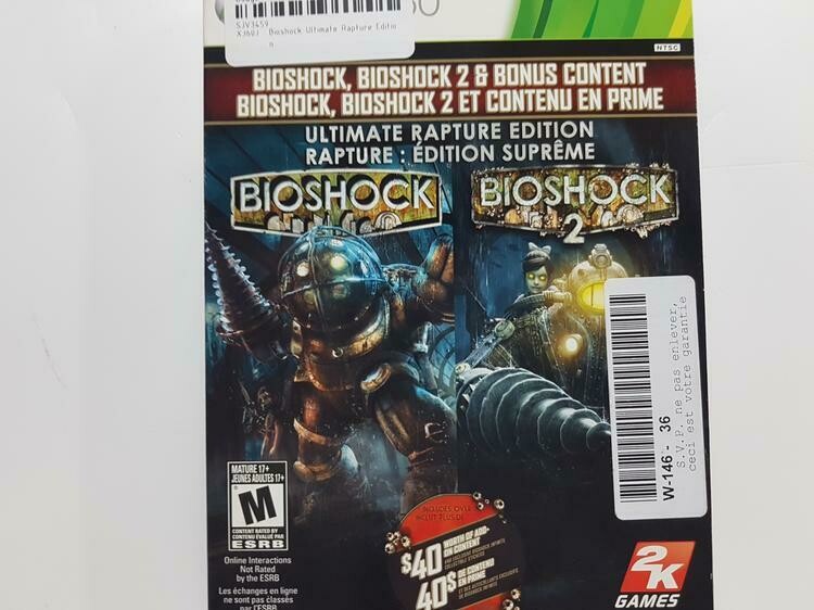 Bioshock Ultimate Rapture Edition (usagé)
