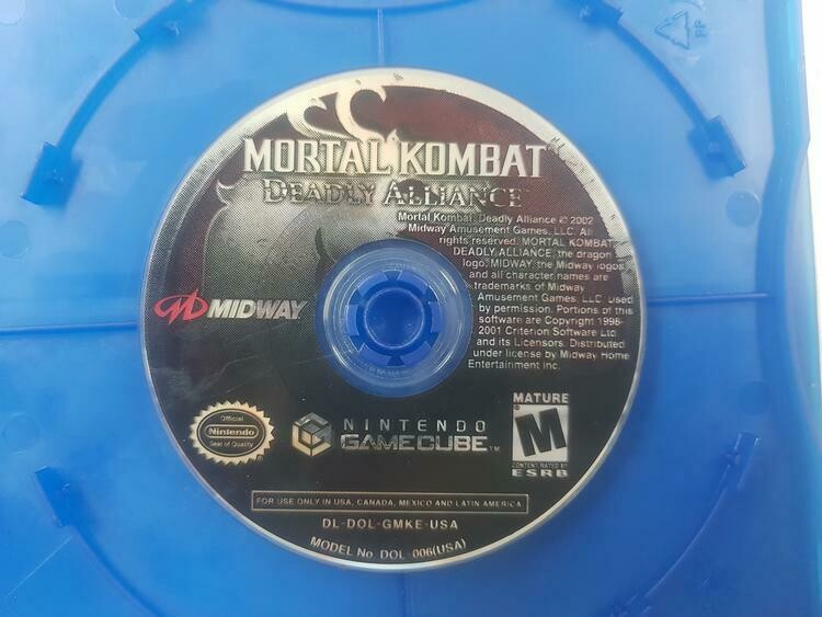 Mortal Kombat Deadly Alliance loose (usagé)