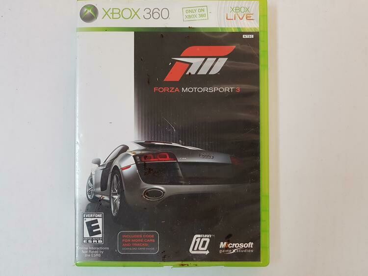Forza Motorsport 3 disc 1 et 2 loose (usagé)