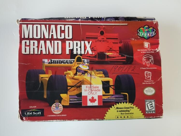 Monaco Grand Prix CIB (État-) (usagé)