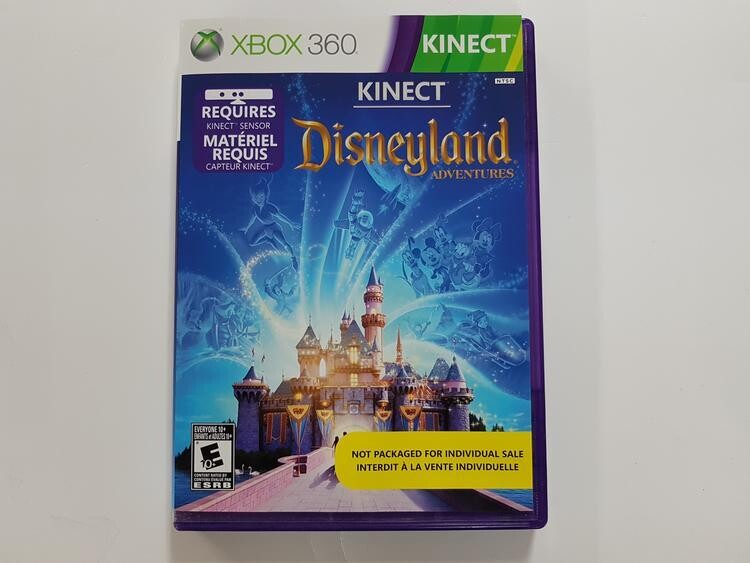 Kinect Disneyland Adventures no manual (usagé)