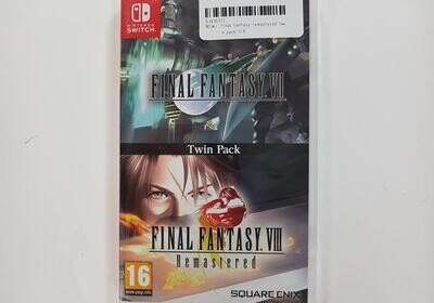 Final Fantasy remastered twin pack 7-8