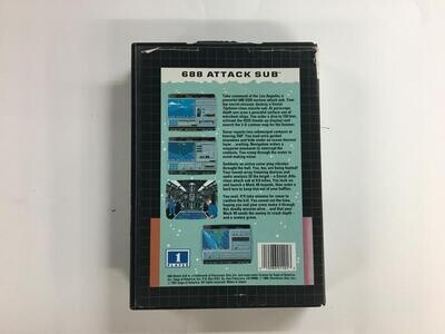 688 Attack Sub NO MANUAL (usagé)