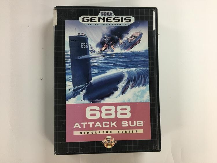 688 Attack Sub NO MANUAL (usagé)