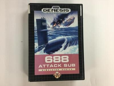688 Attack Sub NO MANUAL (usagé)