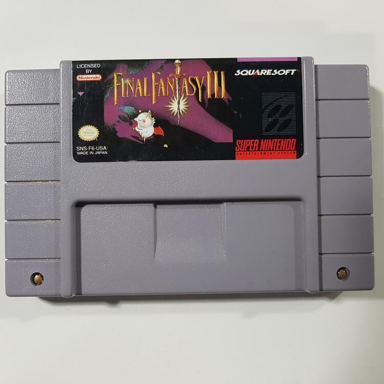Final Fantasy III + Cardbox (usagé)
